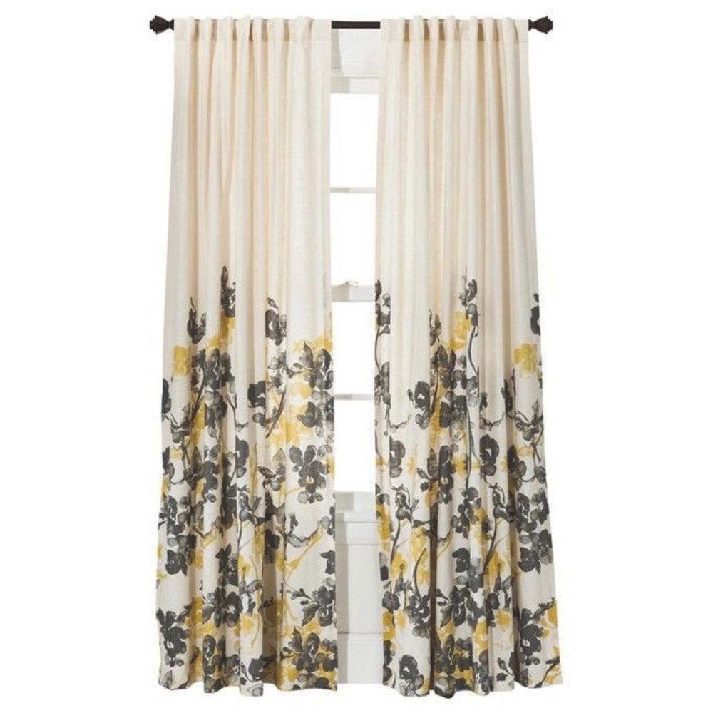 Threshold Floral Curtains